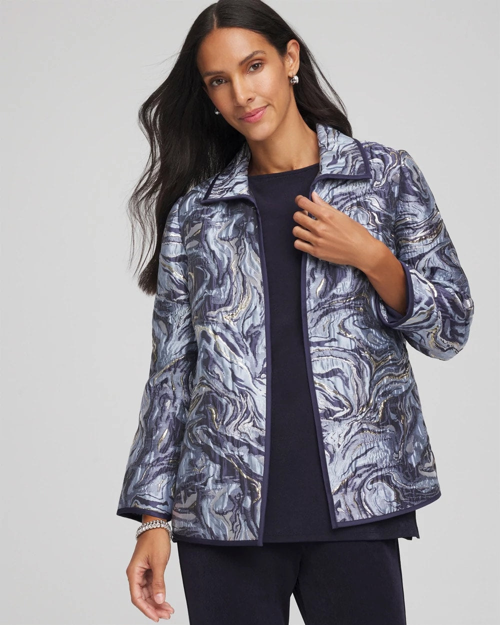 Travelers India Ink Travelers™ Jacquard Swirl Jacket