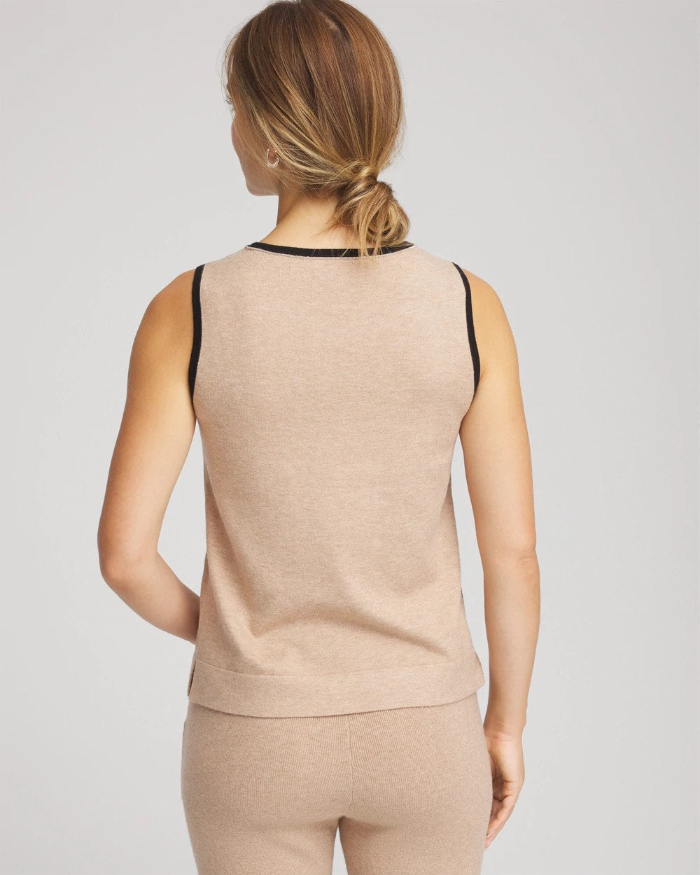 Champagne Fizz Zenergy® Luxe Cashmere-Blend Tank