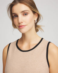 Champagne Fizz Zenergy® Luxe Cashmere-Blend Tank