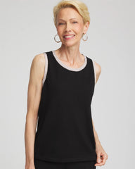 Black Zenergy® Luxe Metallic Trim Tank
