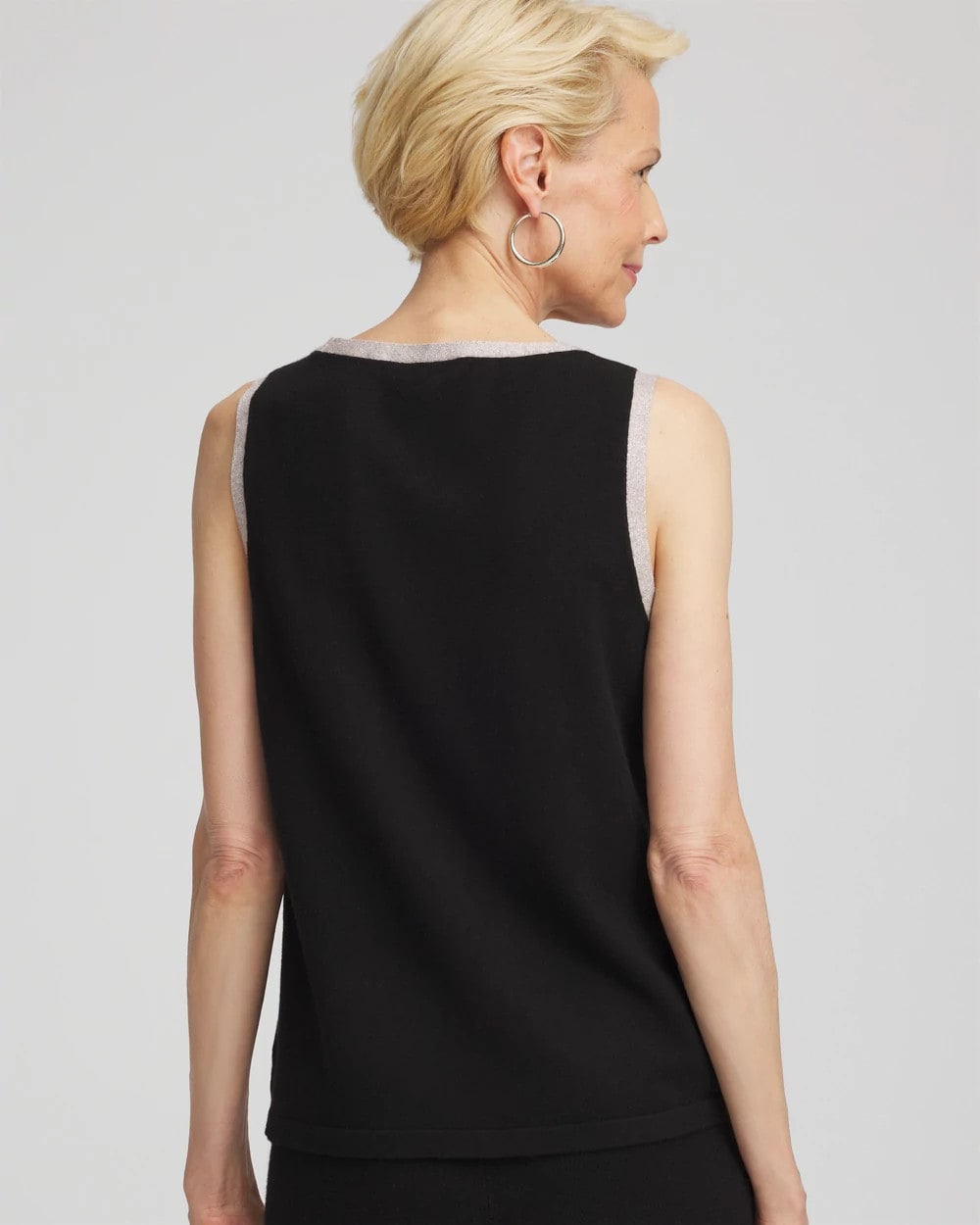 Black Zenergy® Luxe Metallic Trim Tank
