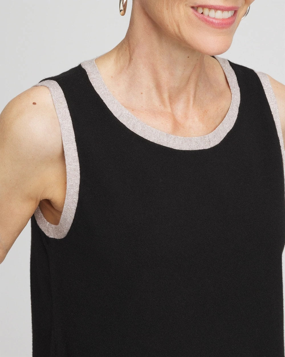 Black Zenergy® Luxe Metallic Trim Tank