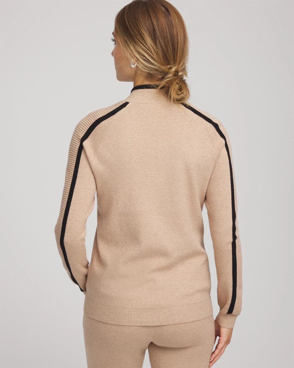 Champagne Fizz Zenergy® Luxe Cashmere-Blend Cardigan