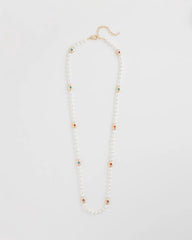 Pearl Goldtone Faux Pearl Single-Strand Necklace