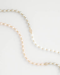 Pink Art Deco Beaded Necklace