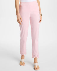 Sweet Blossom Embroidered Brigitte™ Slim Crop Pant