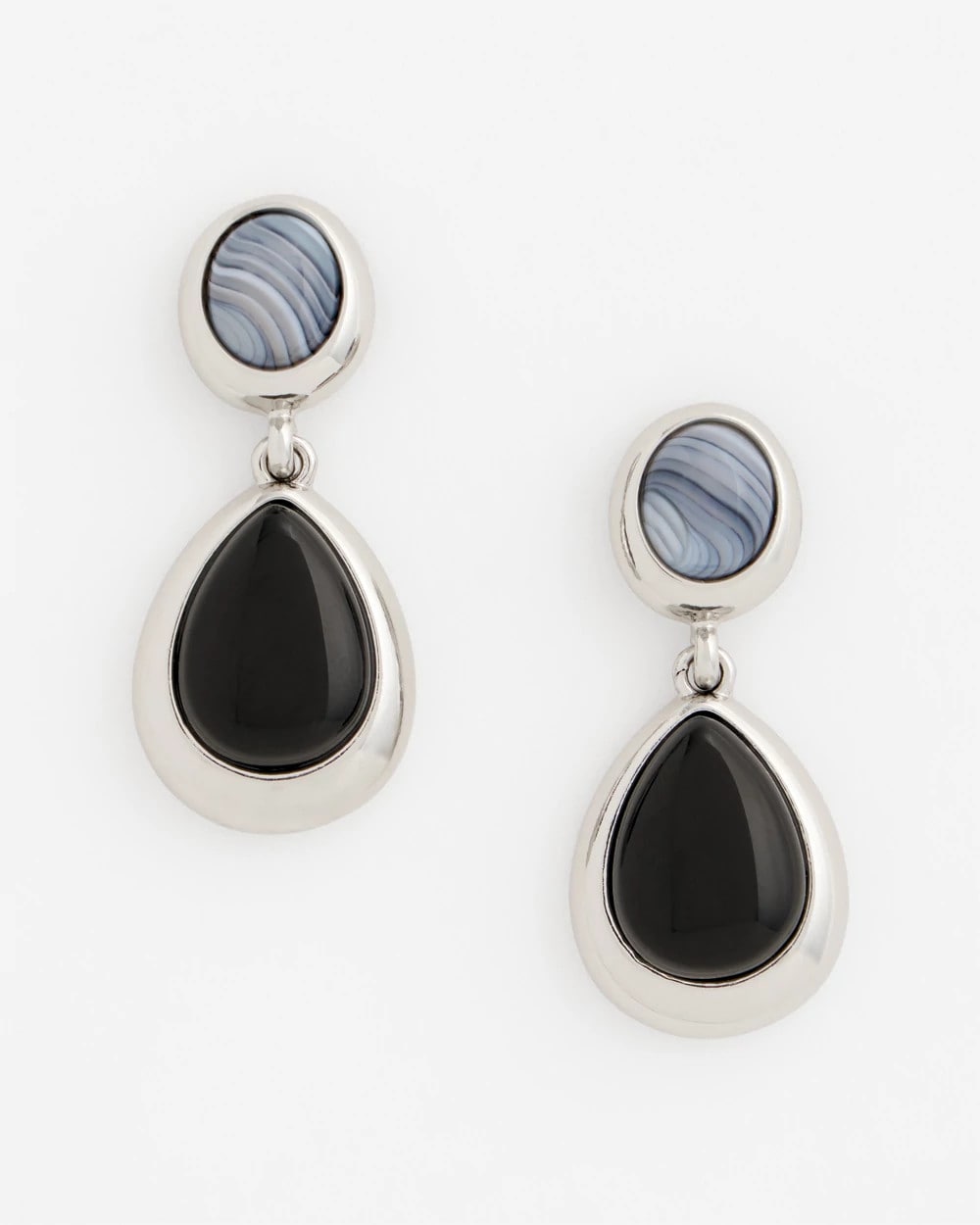 Neutral Neutral Teardrop Earrings
