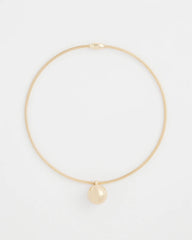 Gold Gold Bead Collar Necklace