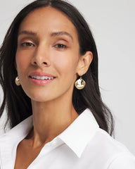 Gold Gold Drop Earrings