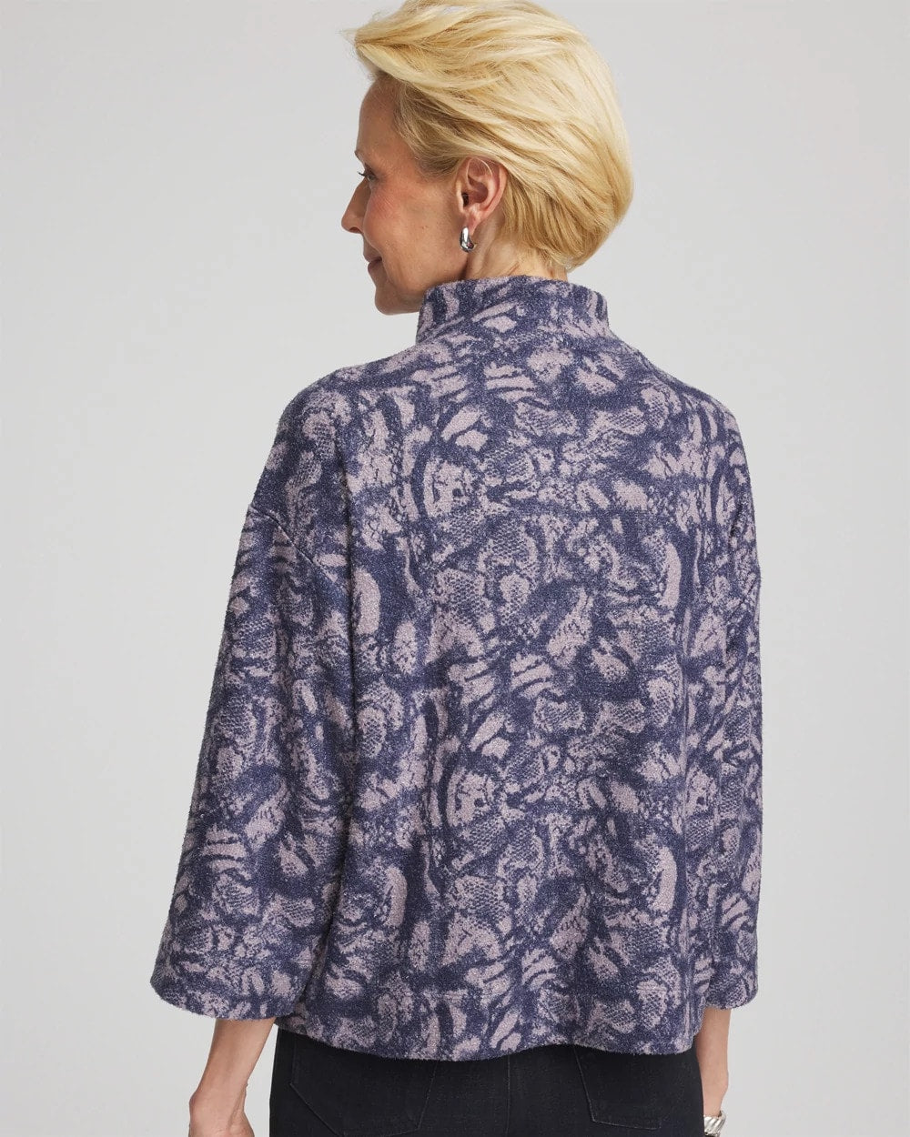 Indigo Sky Animal Cozy Turtleneck