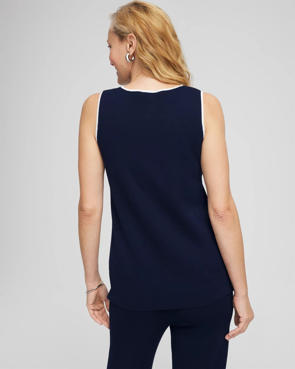Travelers India Ink Travelers™ Tipped Sweater Shell Tank