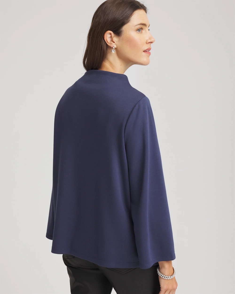 Indigo Sky Embellished Structured Top