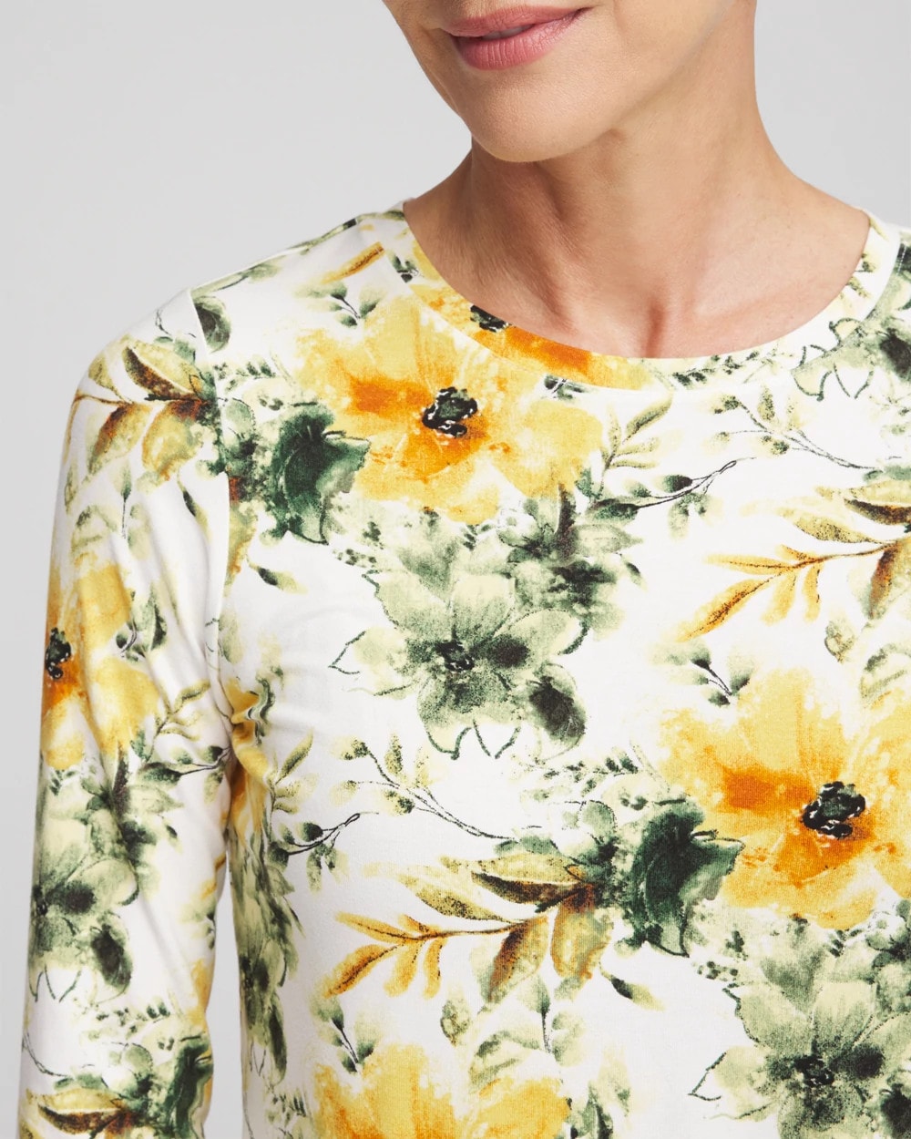 Ecru Garden Touch of Cool™ Layering Tee