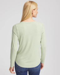 Sage Meadow Touch of Cool™ V-Neck Layering Tee