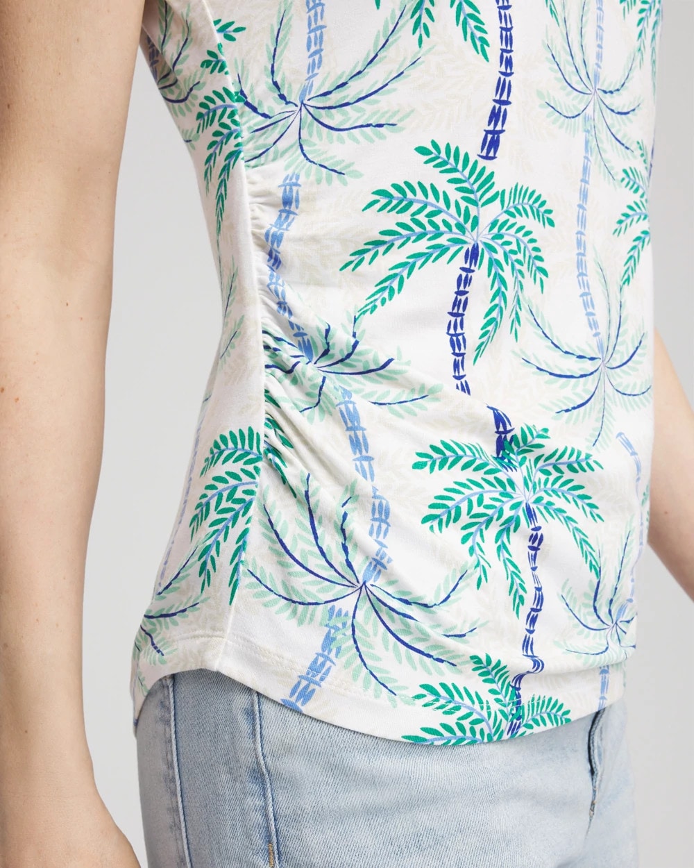Alabaster Cap Sleeve Dolman Tee