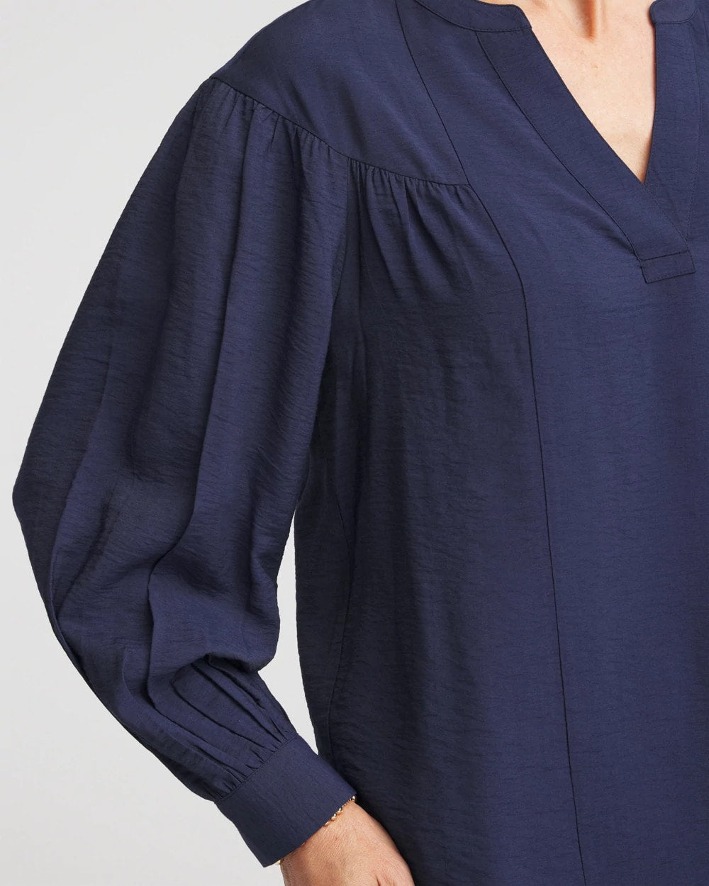 Passport Blue Woven Relaxed-Fit Shirt