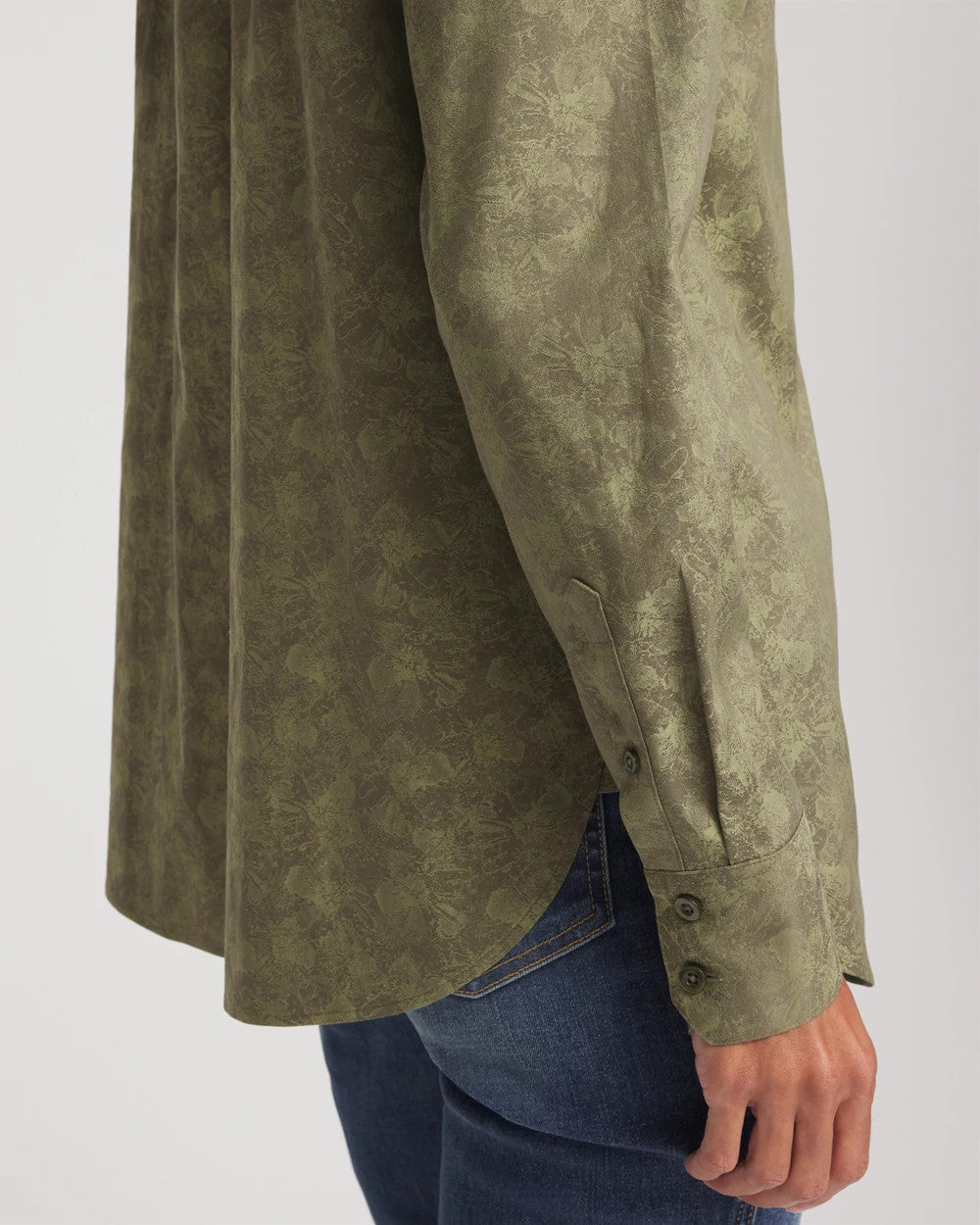Sage Meadow No Iron™ Jacquard Shirt