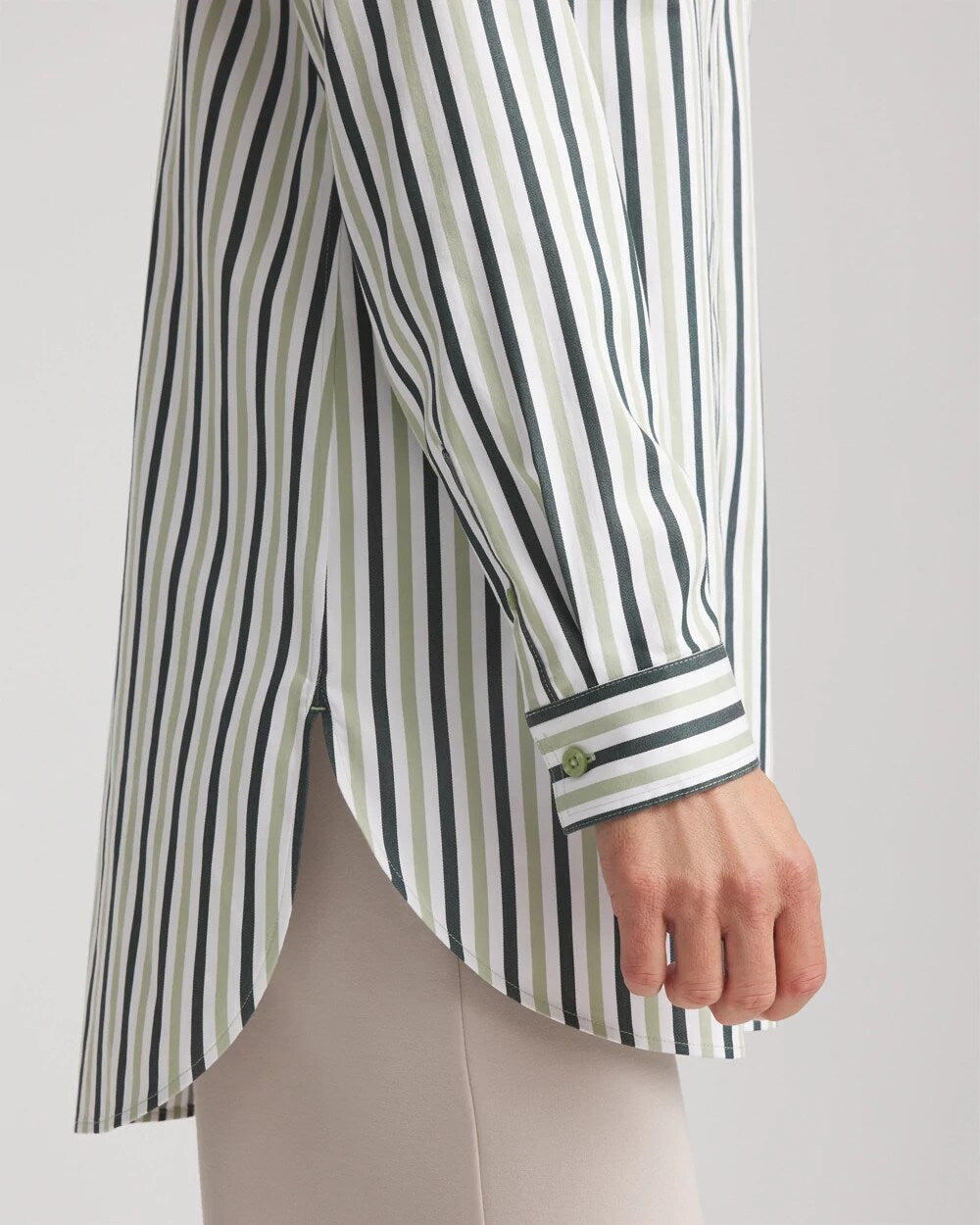 Sage Meadow No Iron™ Striped Shirt