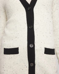 English Cream Tipped Lady Jacket Cardigan