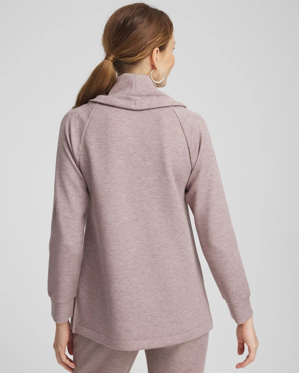 Taupe Heather Zenergy® Soft Tunic
