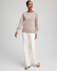 Rocky Mountain Embroidered Pull-Over Boatneck Sweater