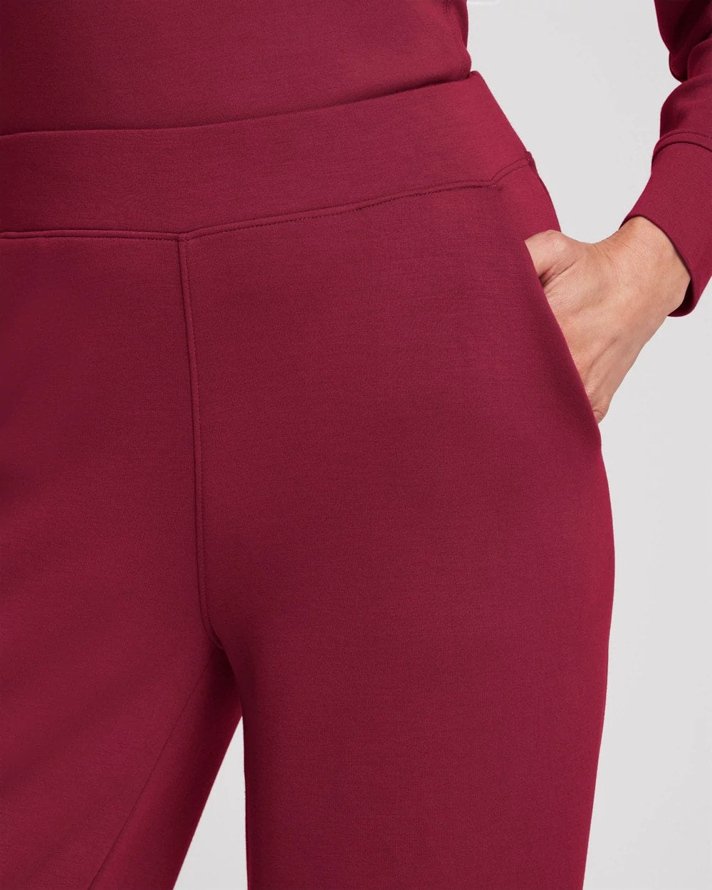 Berry Compote Zenergy® Wide Leg Pants