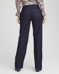 Cedar Rinse High-Rise Trouser Jeans