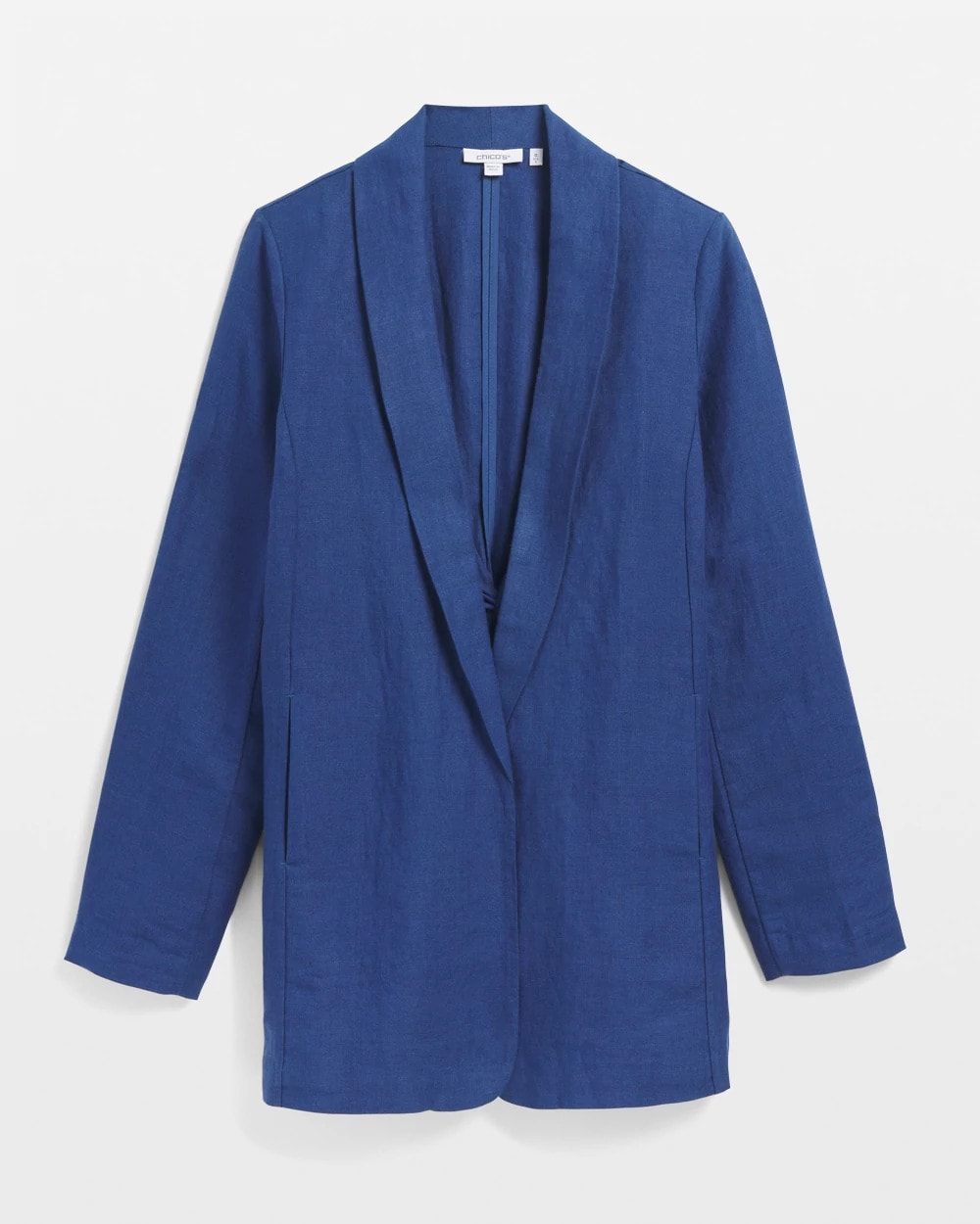 Naval Indigo Linen Blazer
