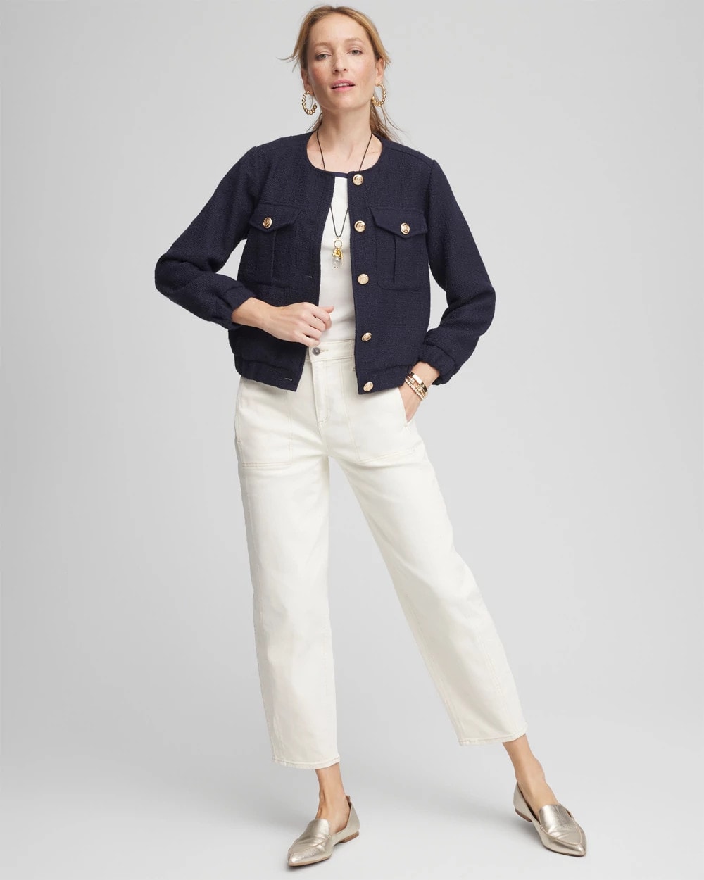 Midnight Waters Tweed Lady Jacket