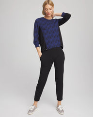 Dark Harbor Zenergy® Jacquard Bungee Top