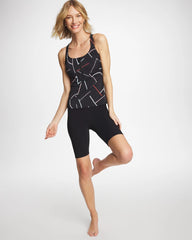 Black/Multi Gottex Kai D-Cup Tankini