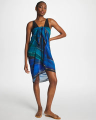 Blue Multi Miraclesuit® Maldiva Pareo