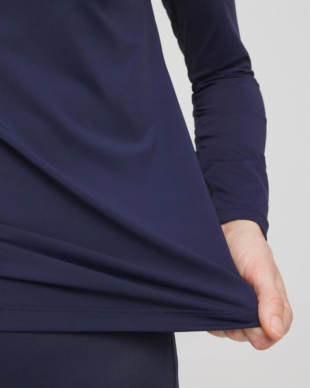 Navy Gottex Long-Sleeve Swim Shirt