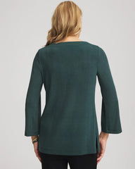 Darkest Spruce Travelers™ Artisanal Boatneck Tunic
