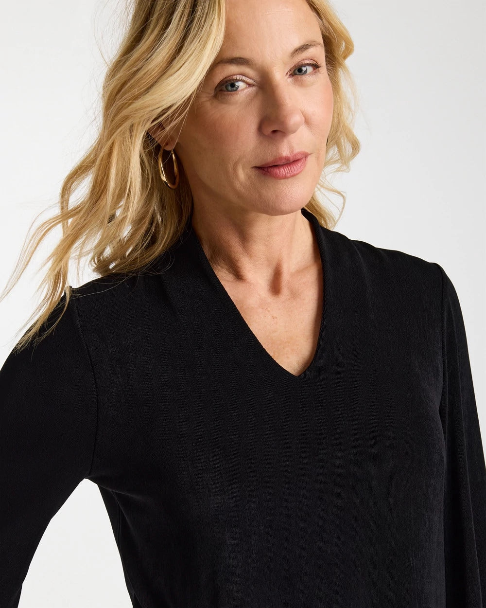 Travelers Black Travelers™ V-Neck Kimono Top