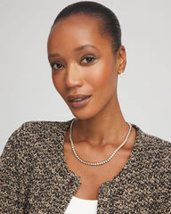 Gold Vintage Tennis Necklace