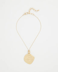 Gold Short Gold Pendant