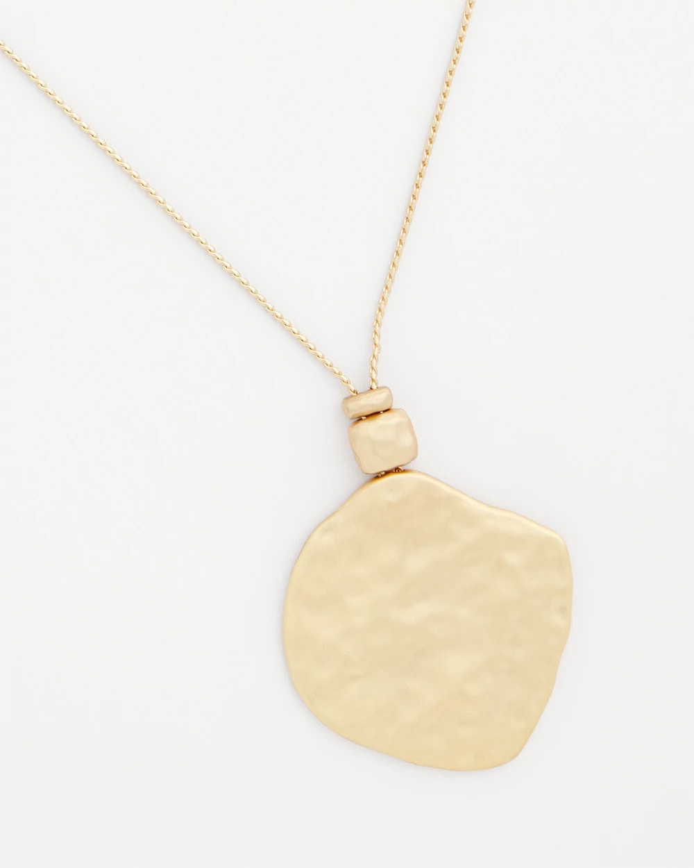 Gold Short Gold Pendant