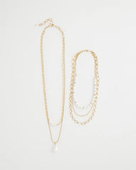 Pearl Convertible Pearl Multistrand Necklace