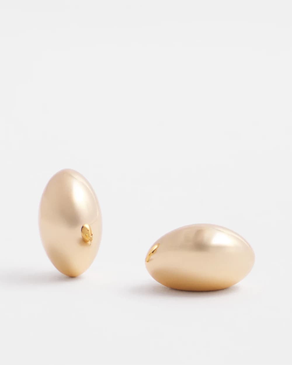 Gold No Droop® Gold-Tone Huggie Hoop Earrings
