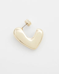 Gold No Droop® Gold Tone Mini Hoops