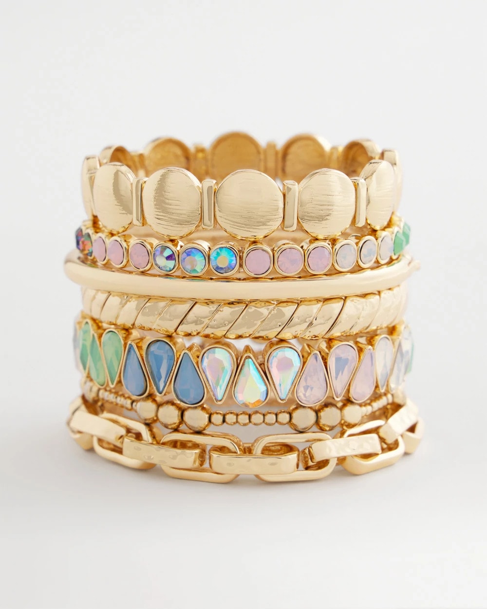 Multi Teardrop Tennis Bracelet